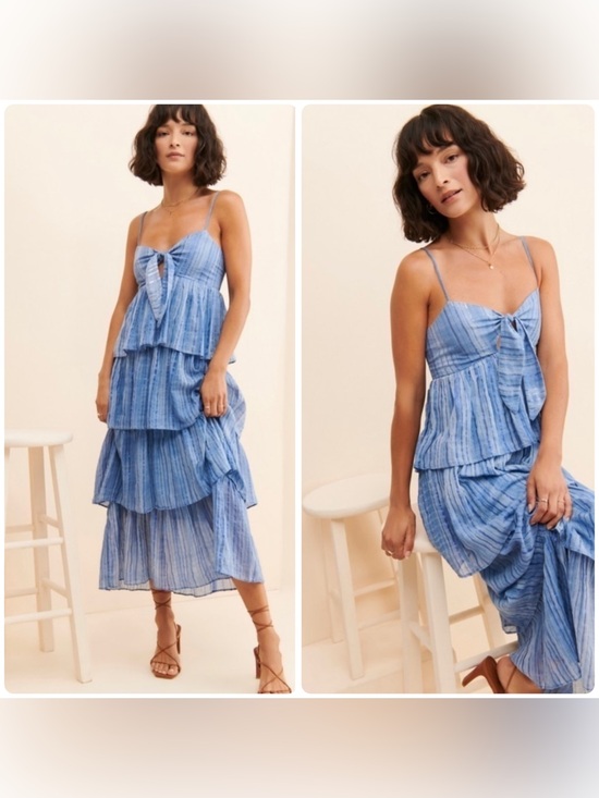 SAYLOR Dresses & Skirts - Saylor Jameela Tiered Dress NWT 🩵 Size Small